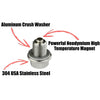 Universal Cars M14 x 1.5 Stainless Steel Oil Drain Plug with Magnet