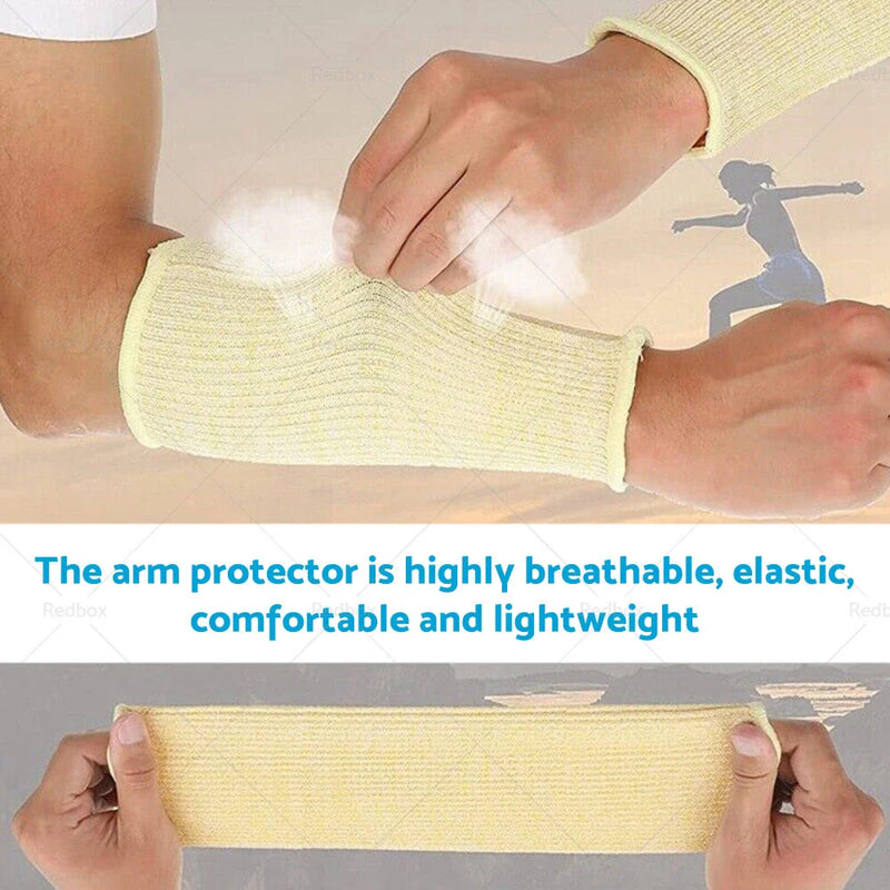 Forearm - 4 Colors 4 x Cut Resistant Arm Protection Sleeves