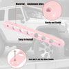 Jeep Wrangler 2 Door 3 x Door Handle Insert Strip Trim Covers (2007-2018)