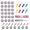 Car Ceiling Repair Interior Roof Buckle Snap Fastener Kit
