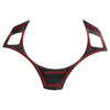 Car Trim Sticker Steering Wheel Cover Carbon Fiber Car Interior Accessories