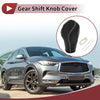 Infiniti FX35 Black Beige Gear Shift Knob Cover (2009-2013)