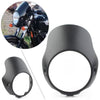T100 T12 7" Matte Black Front Headlight Fairing Cover