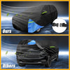 Chevrolet Tahoe Oxford Cloth Black / Blue Waterproof Car Cover with Zipper