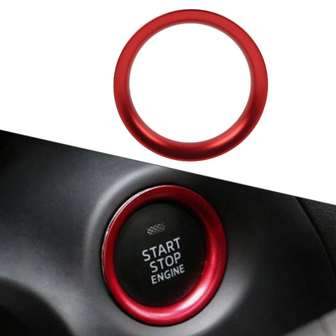 Mazda 3, 6, CX-5 Red Engine Start Push Button Ring Trim (2014-2023)