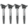 Toyota Prius ZVW30 4 cyl 1.8L 2ZR-FXE 2009~2016 Set of 4 Ignition Coils