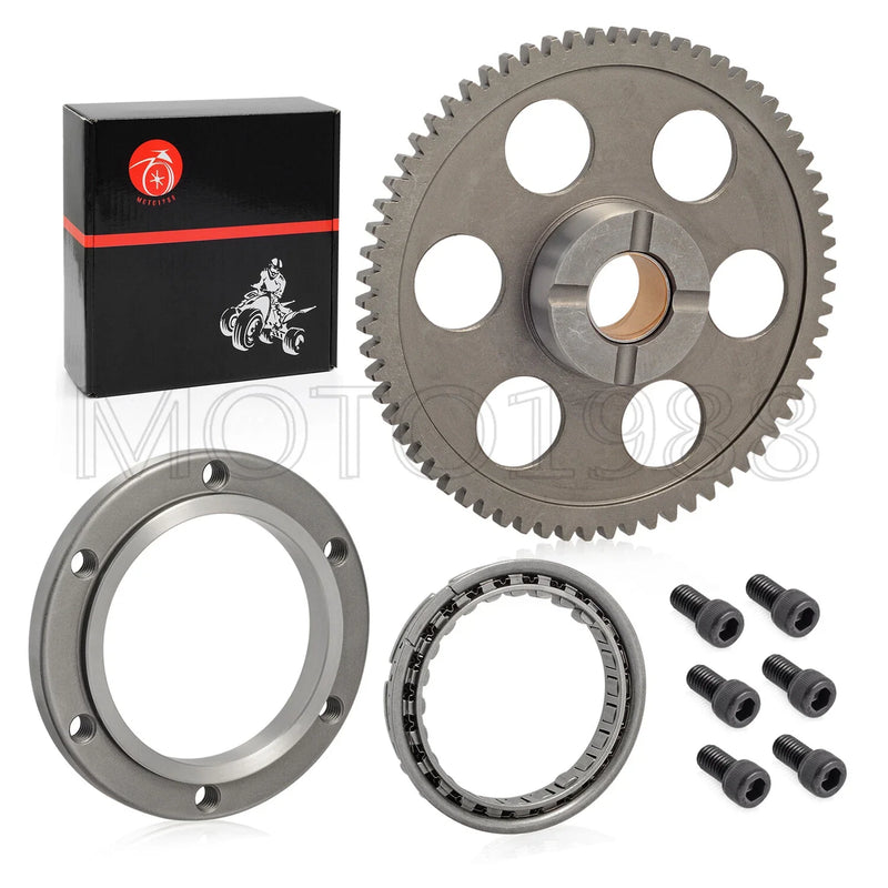 Yamaha Grizzly 660 Starter Clutch kit One Way Gear Bearing (2003–2008)