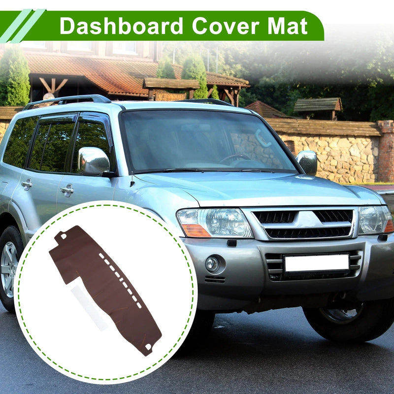 Mitsubishi Pajero (2008-2016) - Brown Dashboard Cover Mat