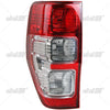 Ford Ranger T6 XL / XLT 2 x Chrome Tail Lamps (2012-2019)