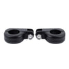 Harley Sportster XL 883 1200 Matte Black 1.25" Highway Bar Footpegs (2004-2023)