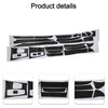 Car Interior Sticker Decals 3D Carbon Fiber Cover