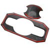 Toyota Tundra (2022-2023) 1 Set Black Door Handle Dish Cover Trims