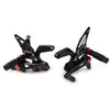 Kawasaki Z900 2021-2023 - Black Aluminum Rear Footpegs