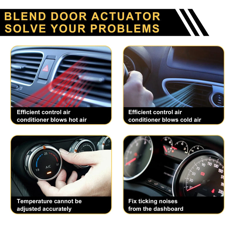 Acura MDX HVAC Heater Blend Door Actuator (2007 - 2013)