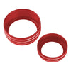 Jeep Grand Cherokee 3 x AC Air Conditioning Volume Button Rings (2014-2021)