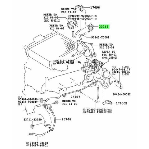 Toyota Prado Hilux MAP Sensor Oil Separator Filter (2003-2023)