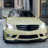 Benz C63 AMG W204 Front Spoiler Lip Splitter (2008-2011)
