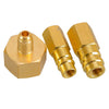 Car 3 x AC Air Conditioner R134a R12 Adapter Hose Fittings