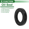 Make Model Oil Seal 45x72x12mm NBR Black Rotary Shaft Seal