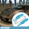 Porsche Macan Blue Remote Key Cover Shell Case