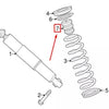 2002-2008 Jaguar X-Type Rear Bump Stops (C2S9225, C2S3206)