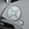 Mercedes W204 W212 W207 W204 GLK Class 2 x Grey Steering Wheel Buttons