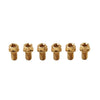 Bike Motorcycle 6pcs M6x20mm Titanium Torx Head Flange Bolts