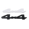 Universal Cars Black 4X4 3D Rear Tailgate Emblem Badge Overlay Decal