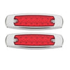 Trailer Red 12 LED Sealed Side Marker Clearance Lights