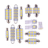 Nissan Titan 13 x White LED Interior Light Bulbs (2004-2013)