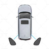 Mitsubishi ASX Magnetic Mesh Sun Blind Shades (2010-2025)