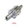 Gas, Air, Petrol, Diesel, Oil 8mm One Way Fuel Non Return Check Valve