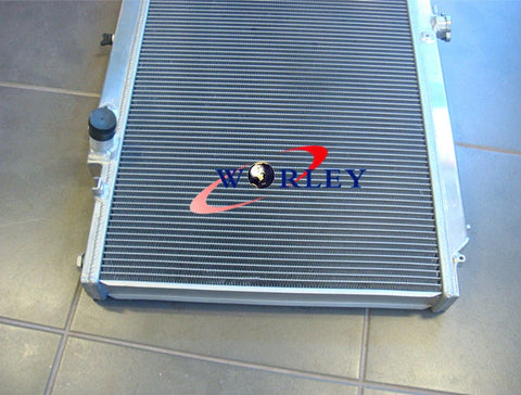 Nissan Patrol Y61 1997-2023 Aluminum Radiator + Red Hose