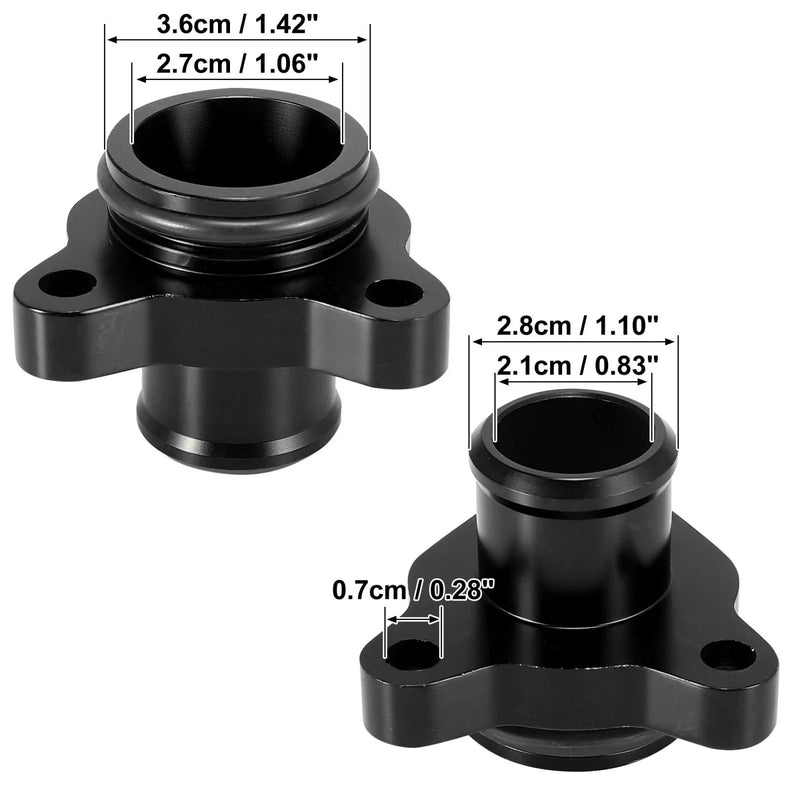 BMW 325i 335i 525i Water Hose Fitting Replacement Set