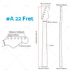 ST Electric Guitar Maple 22 Fret Electric Guitar Neck
