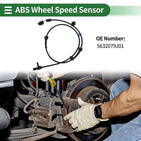 Suzuki SX4 (2008-2012) Rear Left ABS Wheel Speed Sensor