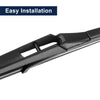 Peugeot 308 9" Rear Windshield Wiper Blade Arm Set (2013-2020)