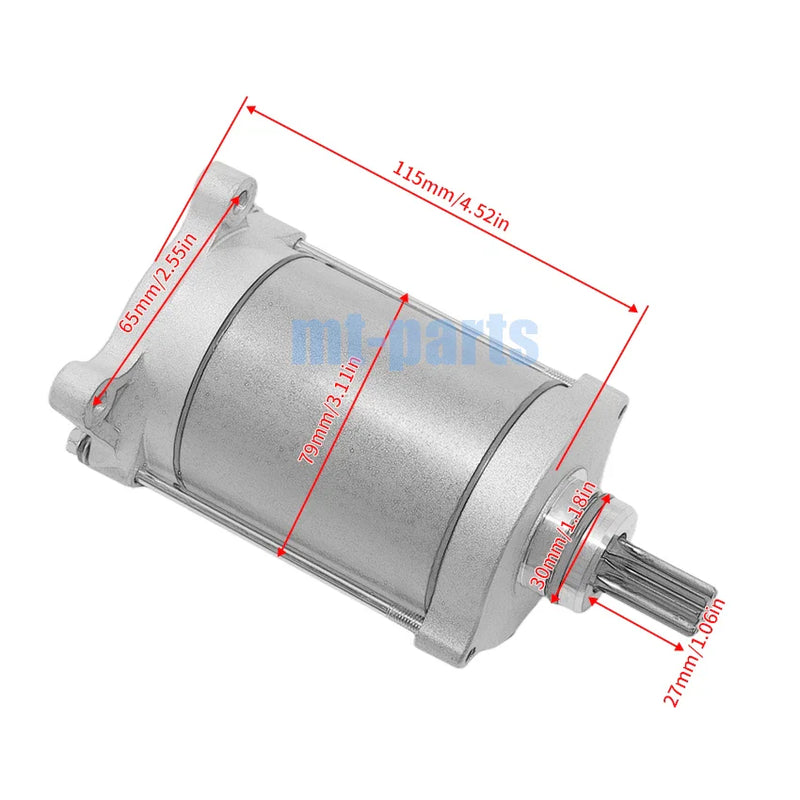 Massimo UTV T-BOSS 760 & ATV MSA 760 Starter Motor (2016-2023)