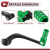 Honda CRF110F (2013-2018) Black Green Folding Shifter Lever