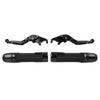 BMW F900 F900R F850GS F750GS Black Brake Clutch Lever Handlebar Grip Set