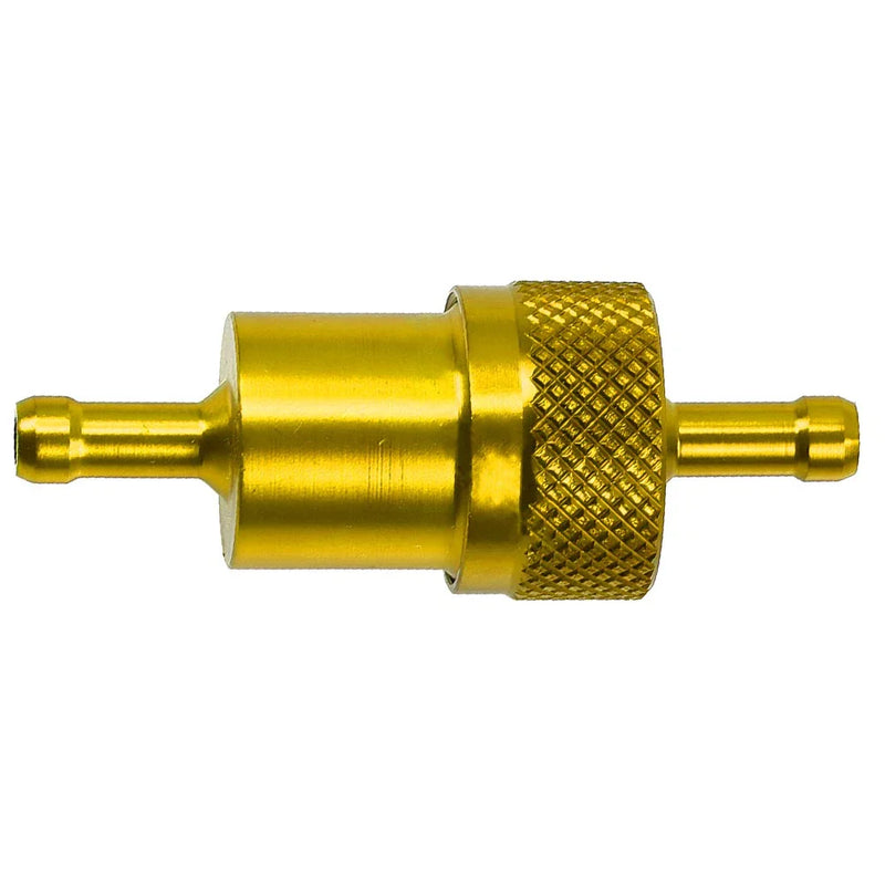 Universal Applications 8mm 5/16" Billet Aluminium Inline Gas Fuel Filter