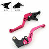 Kawasaki Ninja 650R, ER-6F, Z900, Z650, Versys 1000 Short Racing Lever Set (2017-2023)