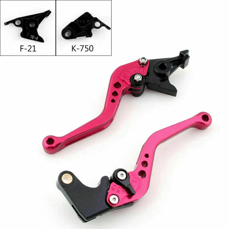 Kawasaki Ninja 650R, ER-6F, Z900, Z650, Versys 1000 Short Racing Lever Set (2017-2023)