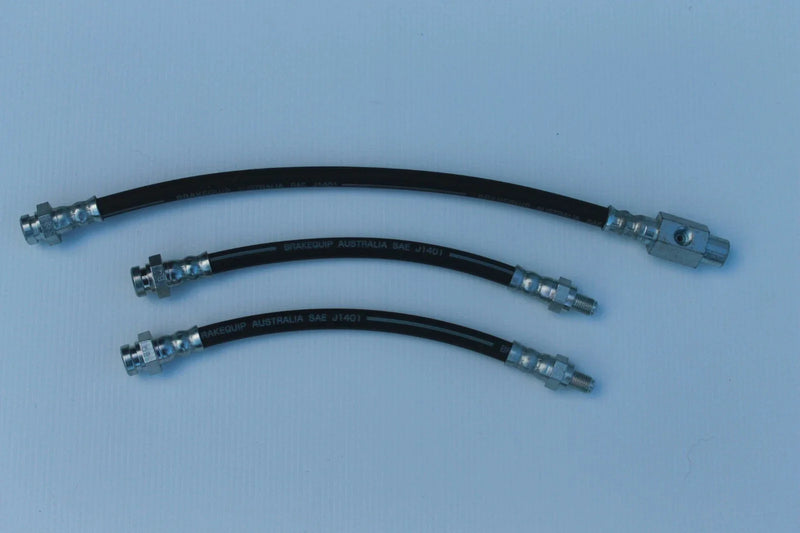 HZ Holden Disc Brake Rear Brake Hose Set (3)