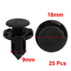 Mitsubishi Honda 25 Pcs Push Type Mudguard Retainer Clips