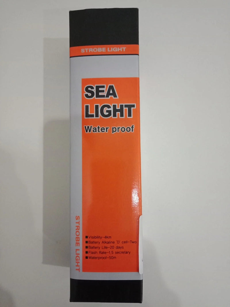 Fishing Net Light Strobe LED Red/Orange Flashes 1.5 sec Waterproof