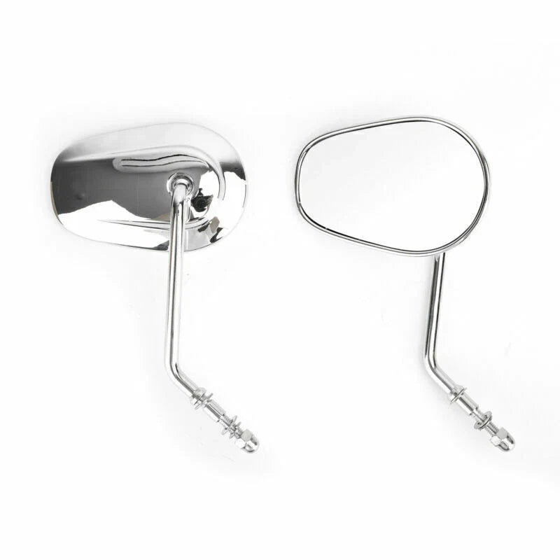 Harley Road Street Glide Softail XL883 1200 Mirror Pair Chrome (2006-2023)