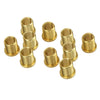 10Pc M10x1.25 Aluminum Gear Knob Thread Adapter
