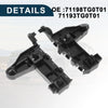 Honda Jazz Front Bumper Retainer Bracket 2 x (2015-2020)