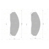 Isuzu D-Max Front Disc Brake Pads Set (2008-2020)